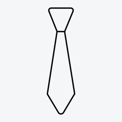 tie icon. sign design. Modern and editable tie icon. Simple icon vector illustration. Eps file 332.