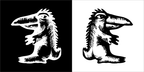 Illustration vector graphics of Being icon