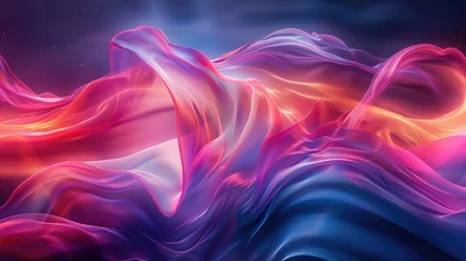 Rugzak abstract waves colorfull background © PNG WORLD