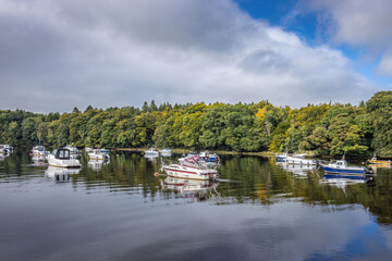 Obraz premium Ballina, Ireland - September 4 2023 