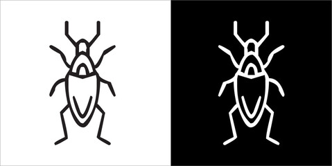 Illustration vector graphics of insect icon
