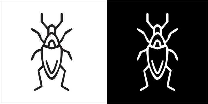 Illustration vector graphics of insect icon © Sutari