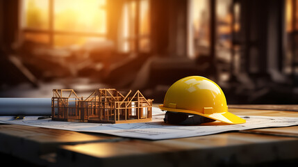 Construction site safety helmet