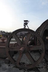 Zeche Zollern, Gebäude, Maschinen, Förderturm