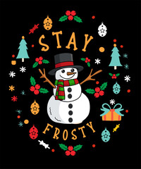 christmas t shirt design