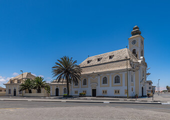 The Evangelical Lutheran Church in Swakopmund, Namibia - 766645321