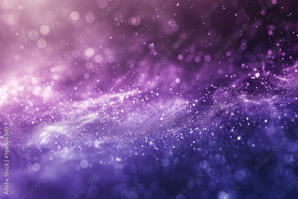 Aufkleber A particle-filled composition creating an ethereal atmosphere, Composition filled with particles, evoking an ethereal ambiance.