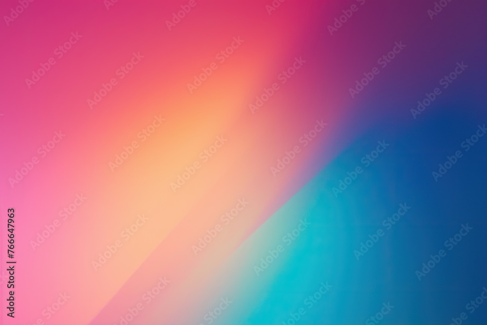 Fototapete Smooth gradient transitioning through a spectrum of colors seamlessly, Seamless transition of colors in a smooth gradient spectrum.