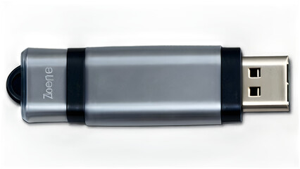 USB flash memory stick, transparent PNG.
 - obrazy, fototapety, plakaty