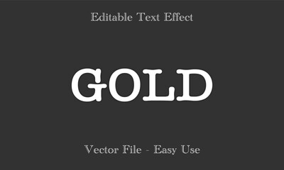 Editable Text Effects Gradient Style