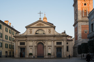 Fototapeta na wymiar Basilica of Saint Vittore in Varese, Italy
