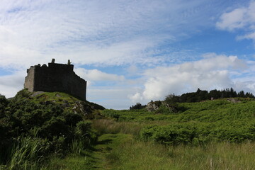 Fototapeta na wymiar Castle Tioram in Lochaber