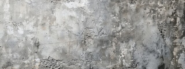 loft concrete texture wall wallpaper tiles background panorama banner. Gray background