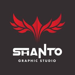 Shanto Graphic Studio Logo Design Premium Look Logo Design