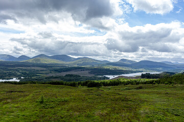 Views around Glengarry, scottish Highlands