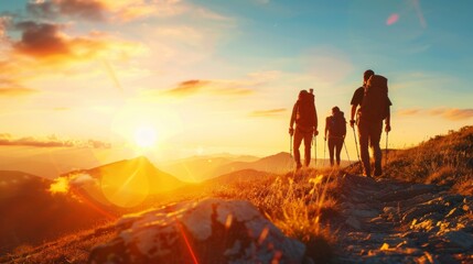 Obraz premium Hike in the mountains