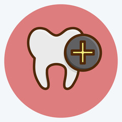 Obraz premium Icon Care. suitable for medicine symbol. flat style. simple design editable. design template vector. simple illustration