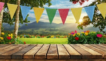 PLANO DE FUNDO QUE RETRATA UMA TRADICIONAL FESTA JUNINA: FESTA T&Iacute;PICA COMUMENTE COMEMORADA NO M&Ecirc;S DE JUNHO NO BRASIL