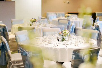wedding table setting