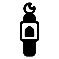 Obraz premium minaret icon