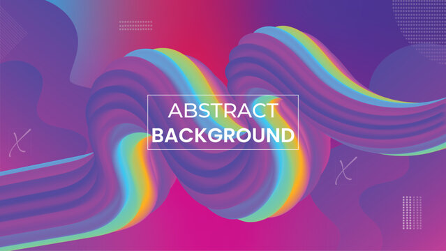 Wavy background abstract design, Glowing abstract technology waves background