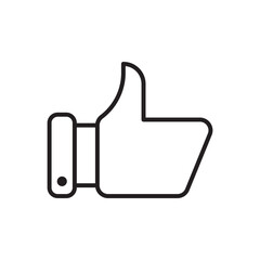 Obraz premium Thumbs Up Icon - Like Icon