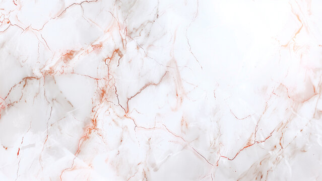 A Sophisticated Display of White Marble and Fire Opal