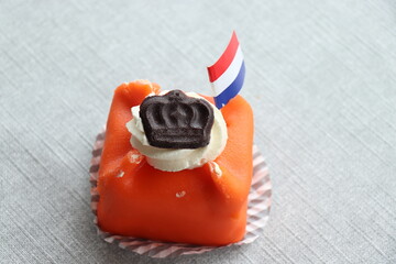 King´s Day pastry in the Netherlands - 766674951