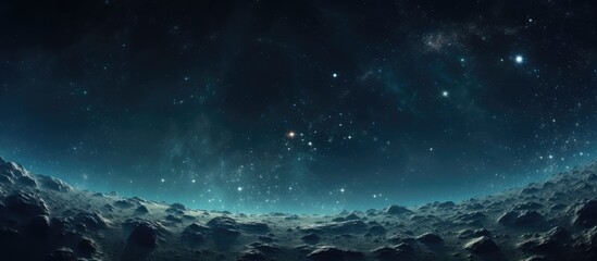 The landscape resembled a planet with a vast sky full of shining stars. The atmosphere was a mix of...