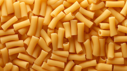 Texture of pasta, monotonous traditional for cooking and recipe concepts, shape top view close up