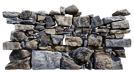 Stone wall cut out

