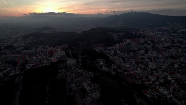 Aerial footage of vibrant Barcelona and its scenic surroundings captured by a drone. From iconic landmarks to coastal views, experience the beauty of Catalonia from a breathtaking perspective.