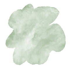 Watercolour Abstract Shape Decor