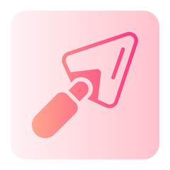 trowel gradient icon