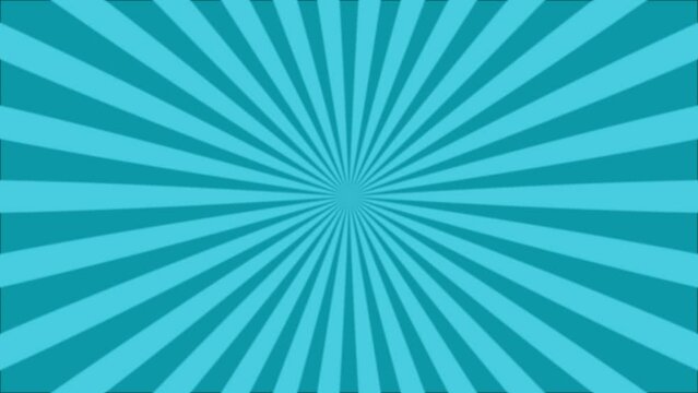 blue rays background animation, blue spiral line stripes advertising animation background,
Retro radial background with Halftone animation, Sunburst, radial, sun light, stripe background rotation.