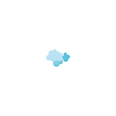 weather vector clouds and rain cloud