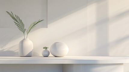 Fototapeta na wymiar Create a professional and minimalist backdrop for showcasing your items.