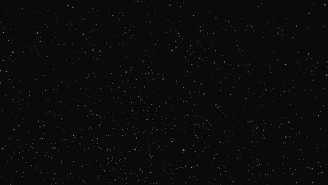 snowfall overlay black background, snow falling animation, White snow overlay background. Snowfall for Christmas.
 Winter, slowly falling snow, Small snow flakes over dark night. Slow motion, 