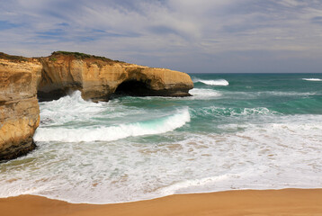 London Bridge on the Great Ocean Road, Victoria, Australia