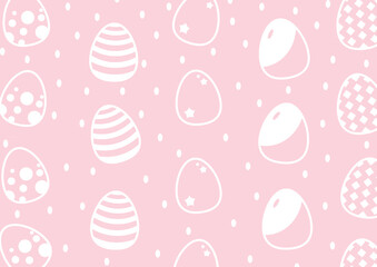 Paper crafts for Easter, Pink White A2-sized, print-ready, cute and sweet background in high-definition easter eggs, seamless patterns, scrapbook paper, backdrops, and decorations easter
