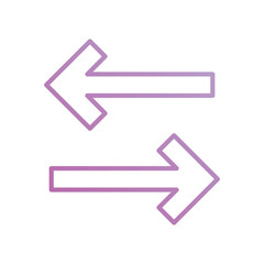 direction icon with white background vector stock illustration