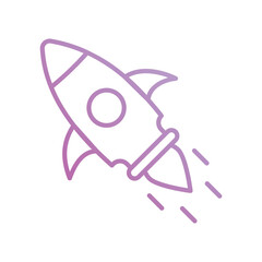 startup icon with white background vector stock illustration