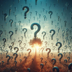 A cloud of questions