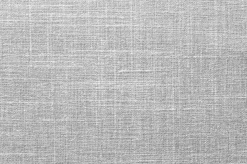 gray burlap background, fabric texture from linen threads - 766709386