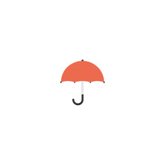 set of umbrellas with vector with rain umbrella