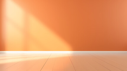 Soft empty room, simple style interior background