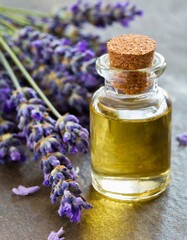 Obraz na płótnie Canvas lavender oil 
