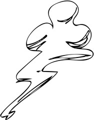Smoke Line Art Vector