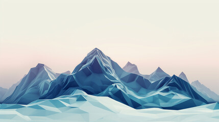 Peaks Redefined: Polygon Mountain Minimal Madness - 766723594
