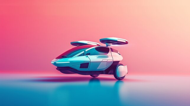 Flying car technology future transport robot driving innovation